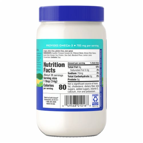 Follow Your Heart® Dairy Free Vegan Original Mayo Perspective: bottom