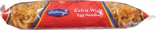 Anthony's® Extra Wide Egg Noodles Perspective: bottom