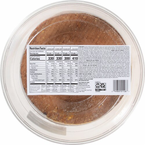 Rich's Bakery Autumn Variety Double Layer Cake Perspective: bottom
