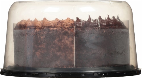 Bakery Fresh Goodness Variety Chocolate Double Layer Cake Perspective: bottom