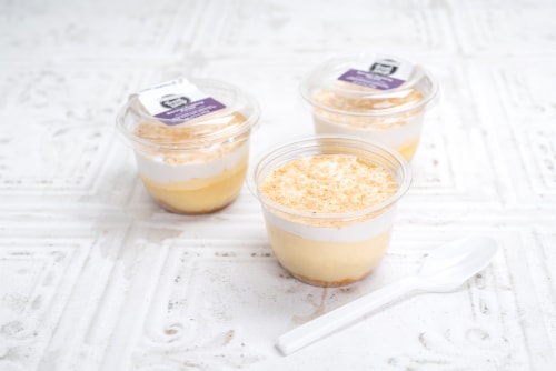 Our Specialty Banana Pudding Parfait Cup Perspective: bottom