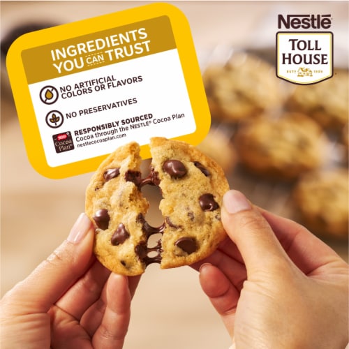 Nestle Toll House Chocolate Chip Lovers Cookie Dough Perspective: bottom