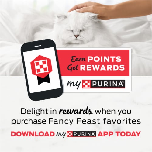 Purina® Fancy Feast® Grilled Ocean Whitefish & Tuna Feast in Gravy Wet Cat Food Perspective: bottom