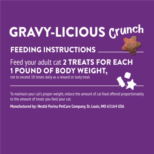 Purina Friskies Cat Treats Party Mix Gravy licious Crunch Turkey and Gravy Flavors 6 oz Ralphs
