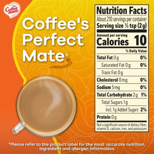 Nestle Coffee mate Hazelnut Powder Coffee Creamer Perspective: bottom