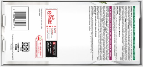 Purina® Fancy Feast® Gems® Chicken & Beef Mousee Pates with Gravy Wet Cat Food Single-Serve Packs Perspective: bottom