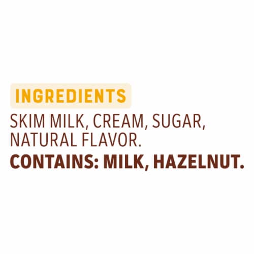 Coffee mate Natural Bliss Hazelnut All Natural Liquid Coffee Creamer Perspective: bottom