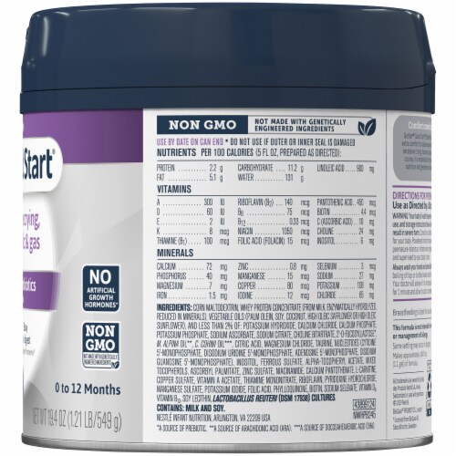 Gerber Good Start® SoothePro Sensitive with Iron Baby Formula Powder Perspective: bottom
