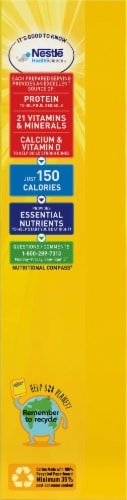Carnation Breakfast Essentials Light Start Rich Chocolate Milk Nutritional Drink Mix Perspective: bottom