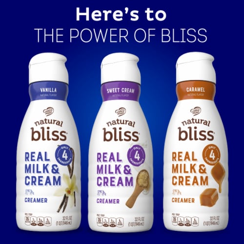 Natural Bliss Vanilla Liquid Coffee Creamer Perspective: bottom
