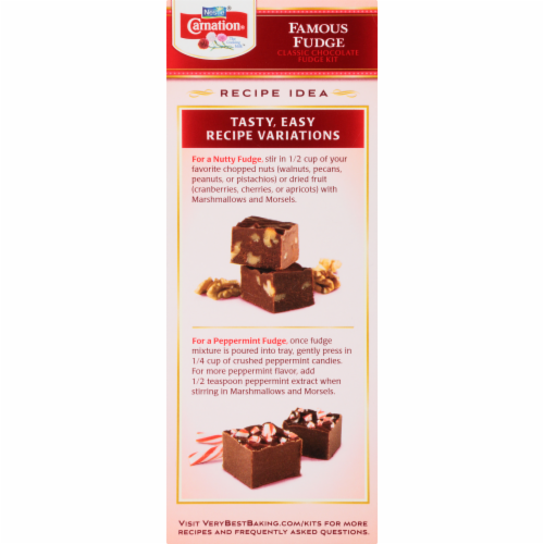 Carnation Famous Fudge Classic Chocolate Fudge Kit Perspective: bottom