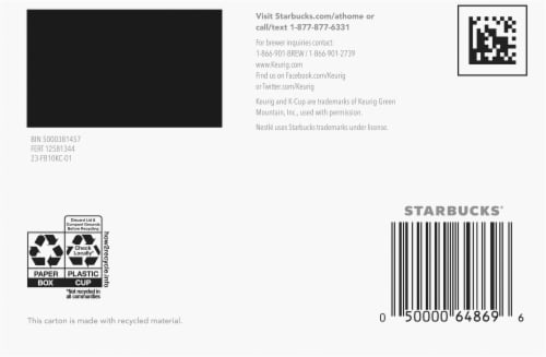 Starbucks® Fall Blend K-Cup® Coffee Pods Perspective: bottom