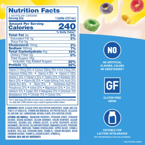 Carnation Breakfast Essentials® Fruit Loops™ Nutritional Drink Perspective: bottom