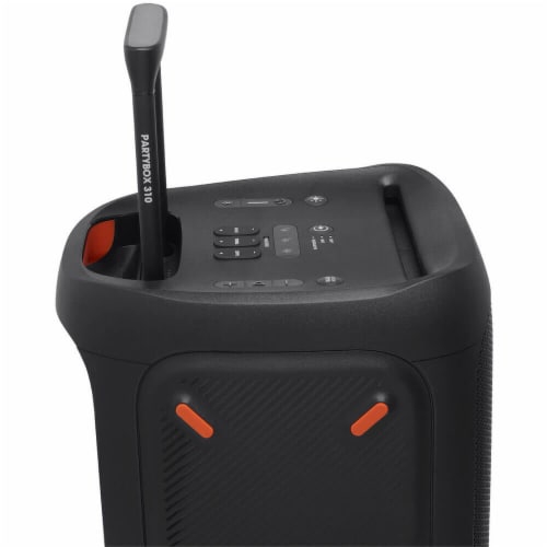 JBL Lifestyle PartyBox 110 Portable Bluetooth Speaker with Light Effects  and Dual Wirelss Mics