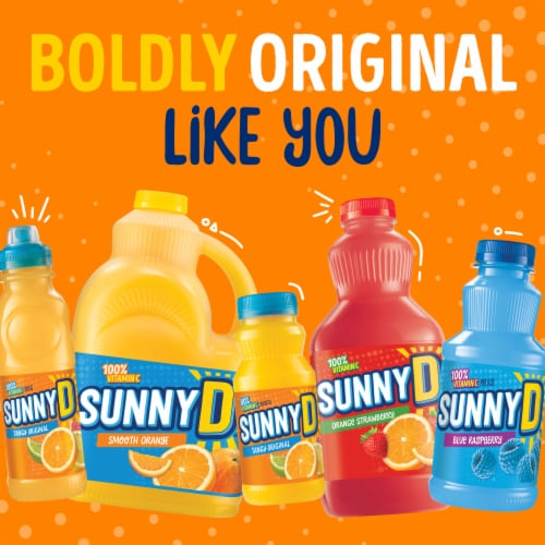 SUNNYD® Tangy Original Orange Juice Drink Perspective: bottom
