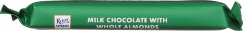 Ritter Sport Milk Chocolate With Whole Almonds Perspective: bottom