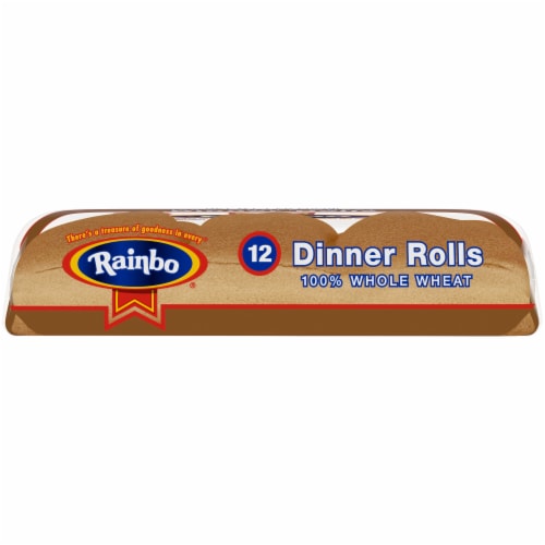 Rainbo Whole Wheat Dinner Rolls Perspective: bottom