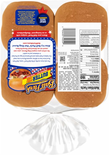 Ball Park® Butter Hamburger Buns Perspective: bottom