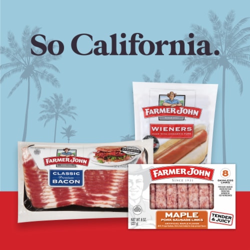 Farmer John Classic Premium Cooked Ham Perspective: bottom