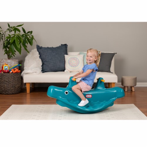 Little Tikes Classic Whale 3 Rider Teeter Totter Seesaw Toy with