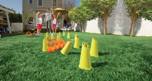 Little Tikes Hours of Fun 4-in-1 Backyard Games Perspective: bottom