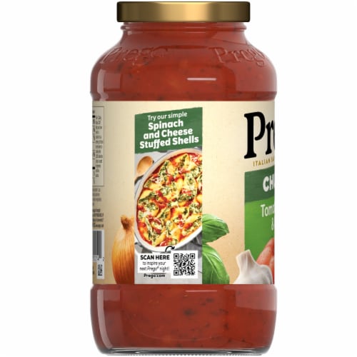 Prego® Chunky Tomato with Garlic and Onion Pasta Sauce Perspective: bottom