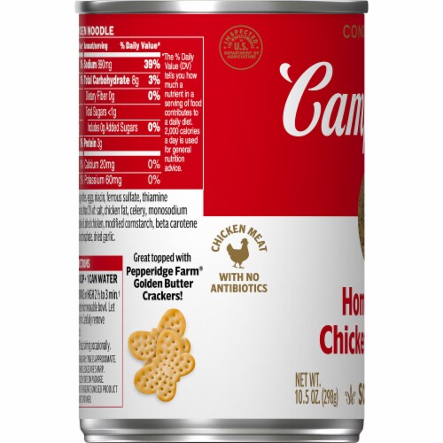 Campbell's Homestyle Soup Chicken Noodle Soup, 18.6 oz - Food 4 Less