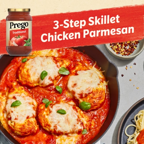 Prego Traditional Pasta Sauce Perspective: bottom