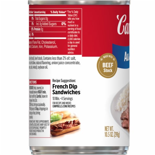 Campbell's® Au Jus Gravy Perspective: bottom