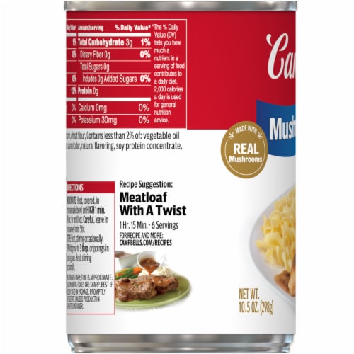 Campbell's® Mushroom Gravy Perspective: bottom