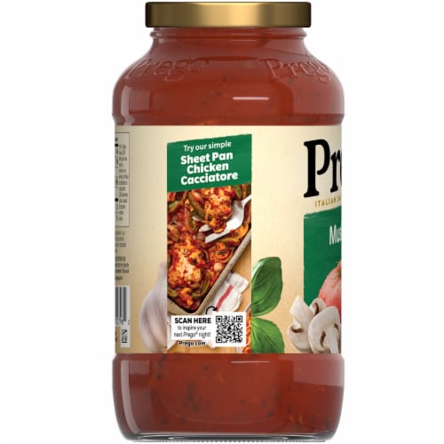 Prego® Mushroom Pasta Sauce Perspective: bottom