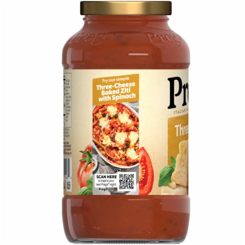 Prego® Three Cheese Pasta Sauce Perspective: bottom