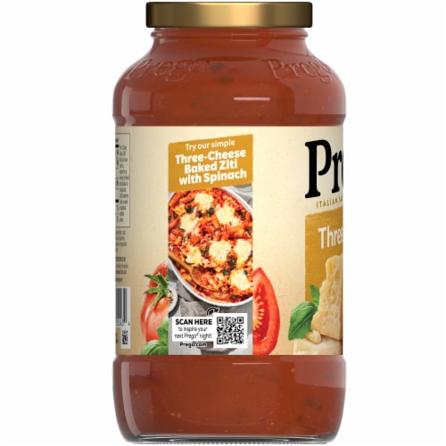 Prego® Three Cheese Pasta Sauce Perspective: bottom