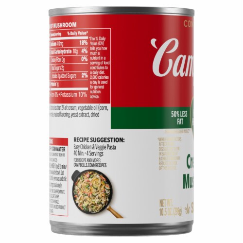 Campbell's® Condensed Healthy Request® Cream of Mushroom Soup Perspective: bottom