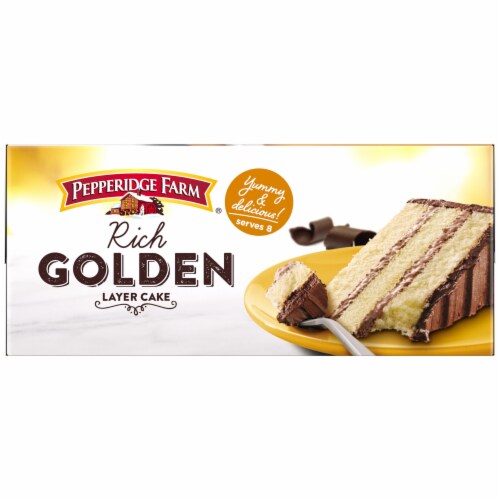 Pepperidge Farm® Rich Golden Layer Cake Perspective: bottom