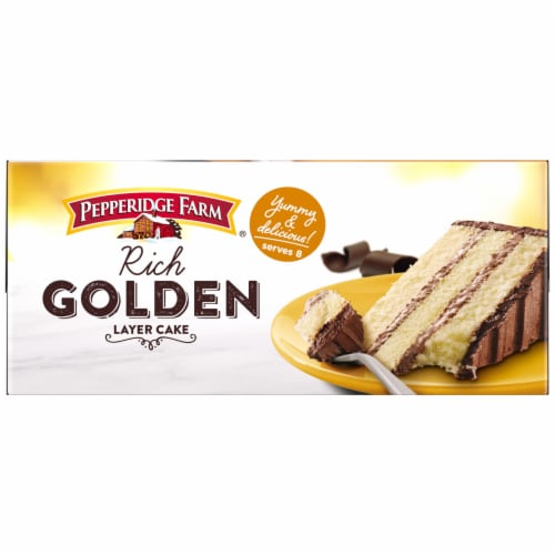 Pepperidge Farm® Rich Golden Layer Cake Perspective: bottom