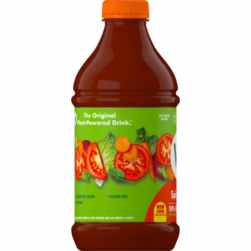 V8 Spicy Hot 100% Vegetable Juice Perspective: bottom