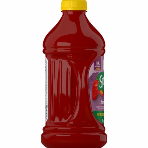 V8 Splash Berry Blend Flavored Juice Beverage Perspective: bottom