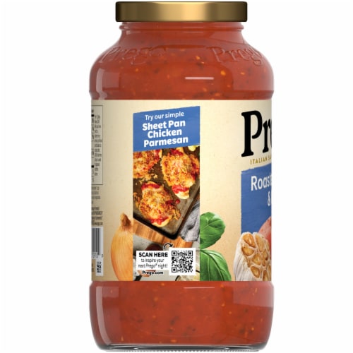 Prego® Italian Tomato Sauce with Roasted Garlic & Herbs Pasta Sauce Perspective: bottom