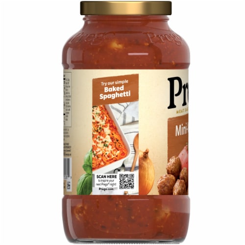 Prego Mini Meatball Pasta Sauce Perspective: bottom