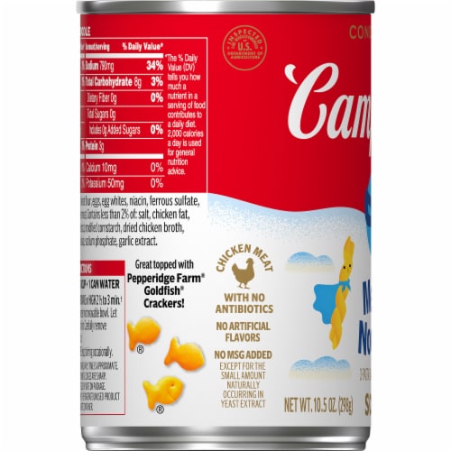Campbell's® Condensed Mega Noodle Soup Perspective: bottom