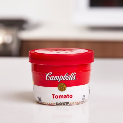 Campbell's Slow Kettle Style Creamy Tomato Soup With A Crunch Microwavable  Cup, 7.44 oz - Fry's Food Stores