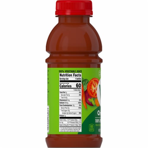 V8 Original 100% Vegetable Juice Perspective: bottom