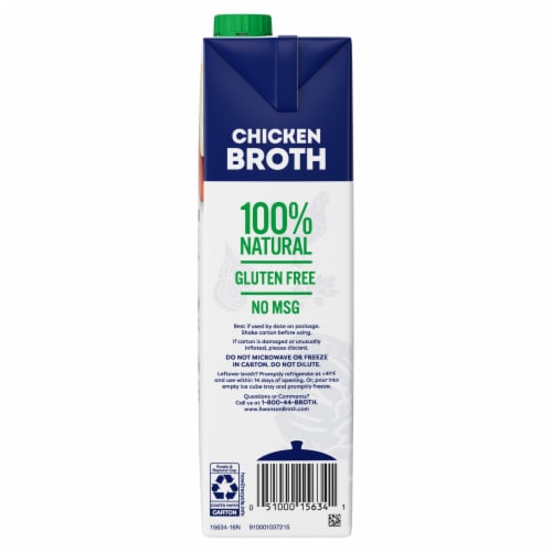Swanson® 100% Natural Organic Chicken Broth Perspective: bottom