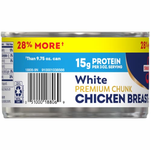 Swanson® White Premium Chunk Canned Chicken Breast in Water Perspective: bottom
