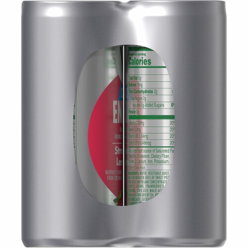 V8 V-Fusion+™ Energy Diet Strawberry Lemonade Energy Drink Perspective: bottom