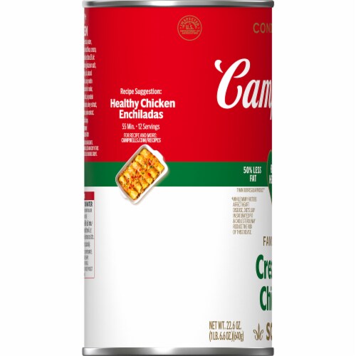 Campbell's® Healthy Request® Condensed Cream of Chicken Soup Perspective: bottom