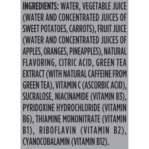 V8 + Energy® Sparkling Orange Pineapple Energy Drink Perspective: bottom