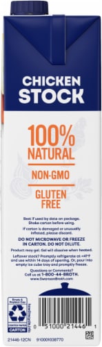 Swanson® 100% Natural Chicken Stock Perspective: bottom