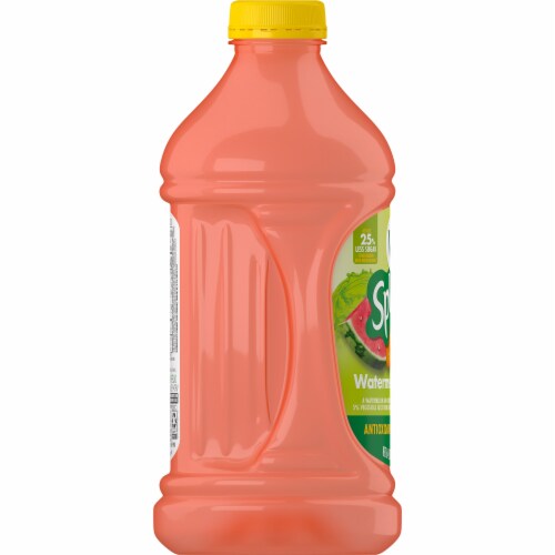 V8 Splash® Watermelon Cherry Flavored Juice Beverage Perspective: bottom